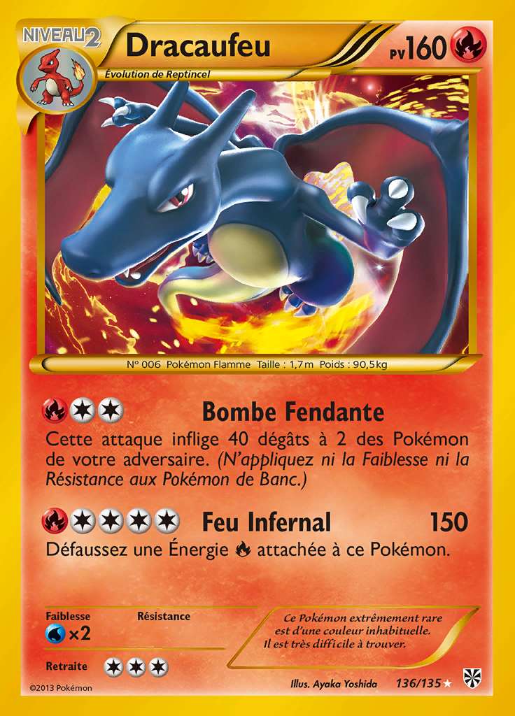 Dracaufeu 136/135 — Tempête Plasma