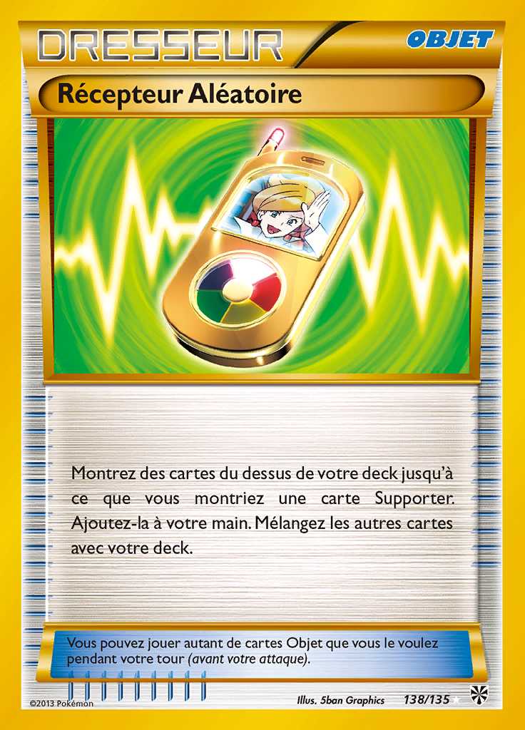 Récepteur Aléatoire 138/135 — Tempête Plasma