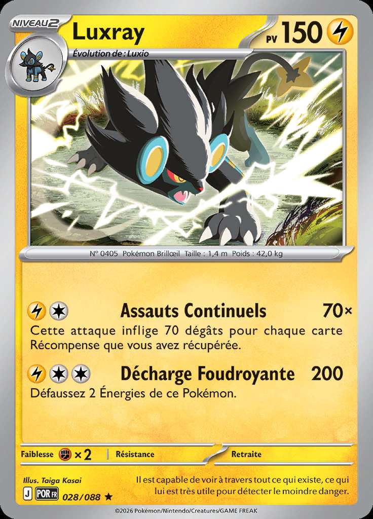 Luxray 028/088 — Équilibre Parfait