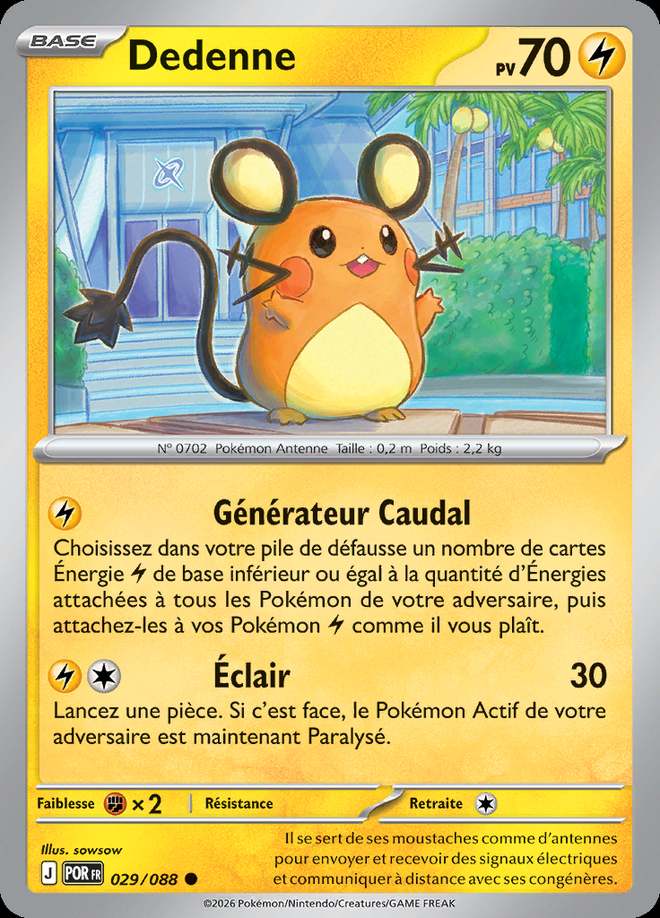 Dedenne 029/088 — Équilibre Parfait