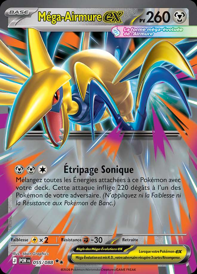 Méga-Airmure-ex 055/088 — Équilibre Parfait