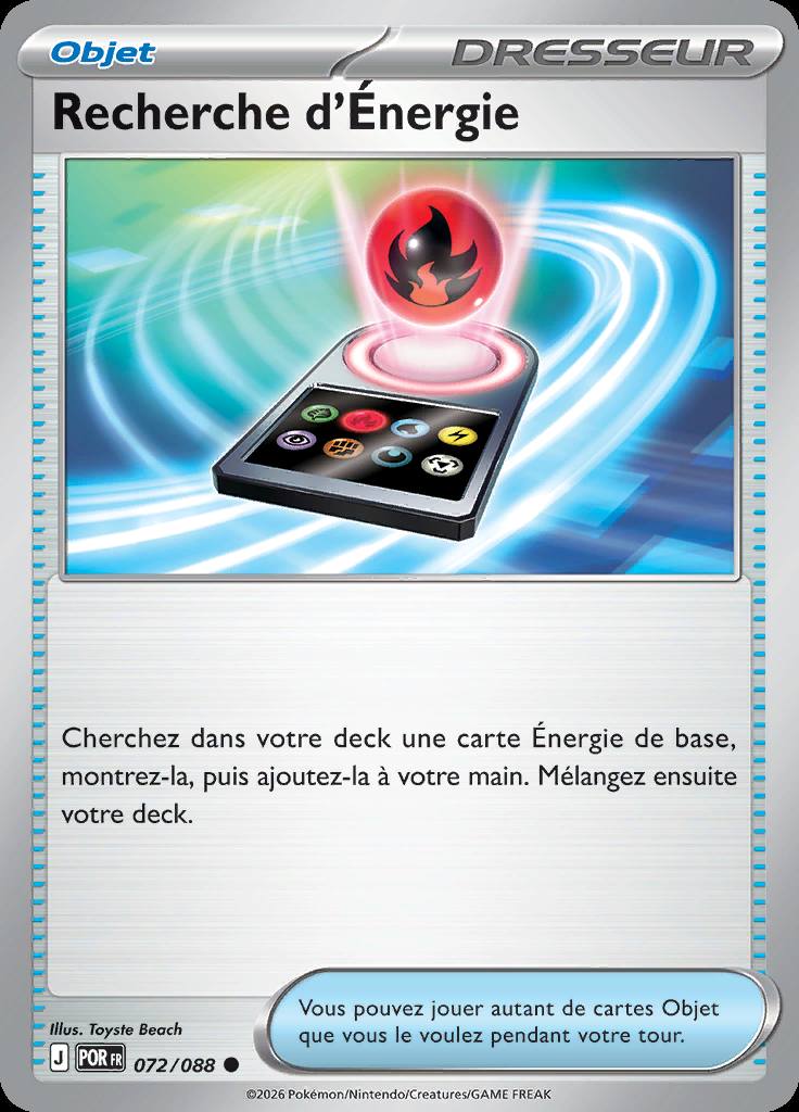 Recherche d'Énergie 072/088 — Équilibre Parfait