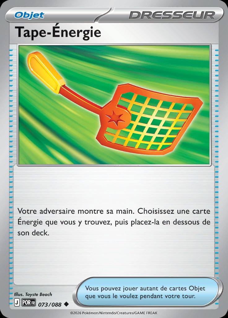 Tape-Énergie 073/088 — Équilibre Parfait