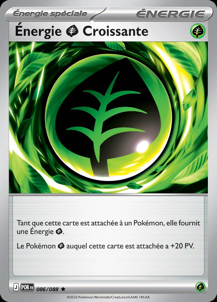 Énergie Plante Croissante 086/088 — Équilibre Parfait