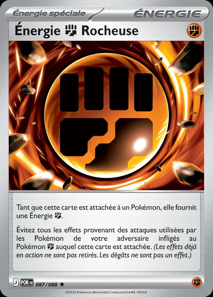 Énergie Combat Rocheuse 087/088 — Équilibre Parfait