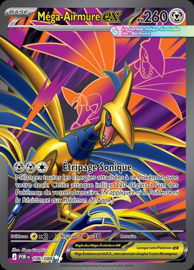 Méga-Airmure-ex 106/088 — Équilibre Parfait