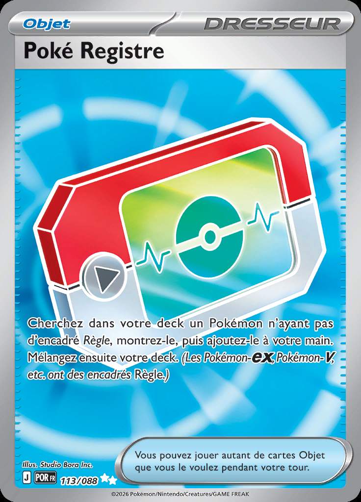 Poké Registre 113/088 — Équilibre Parfait