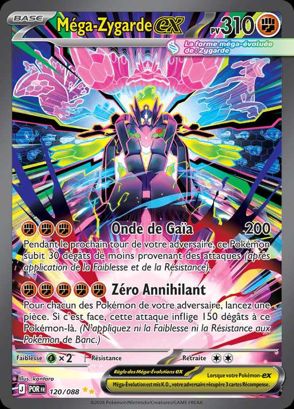 Méga-Zygarde-ex 120/088 — Équilibre Parfait