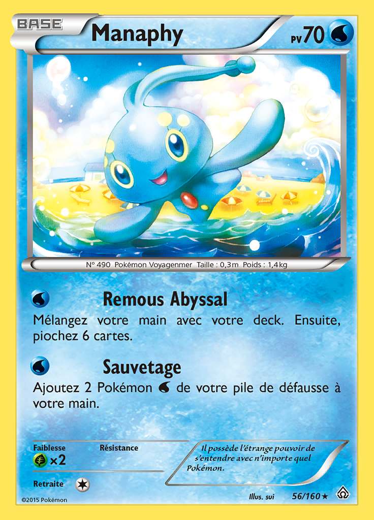 Manaphy 056/160 — Primo-Choc