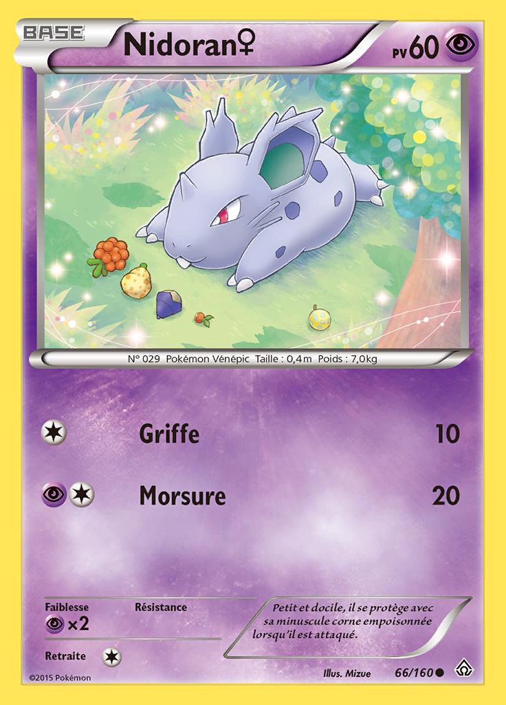 Nidoran♀ 066/160 — Primo-Choc