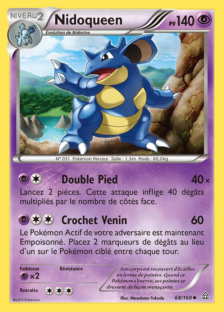 Nidoqueen 068/160 — Primo-Choc