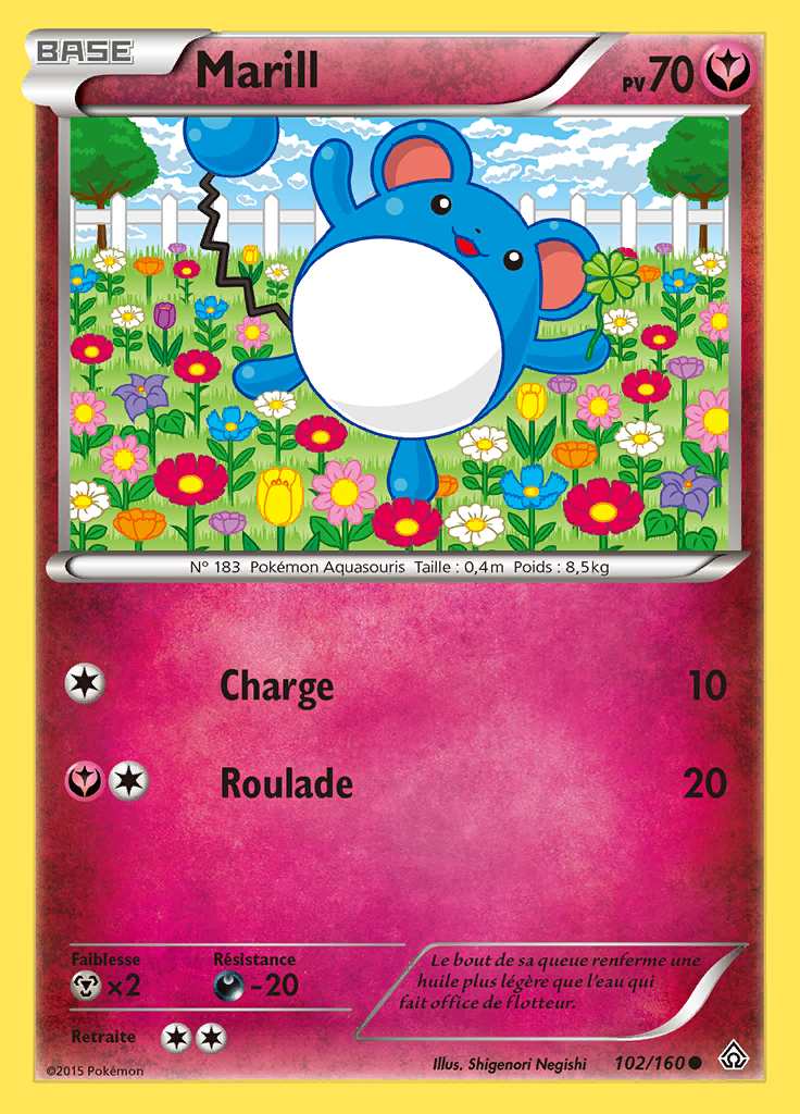 Marill 102/160 — Primo-Choc