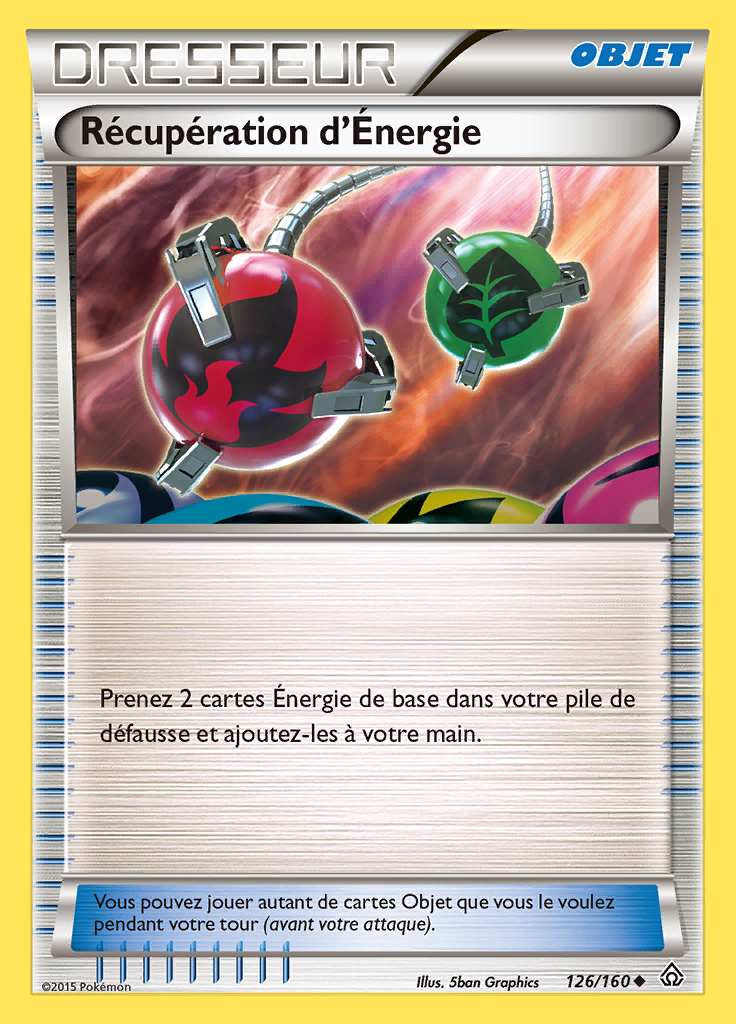 Récupération d'Énergie 126/160 — Primo-Choc