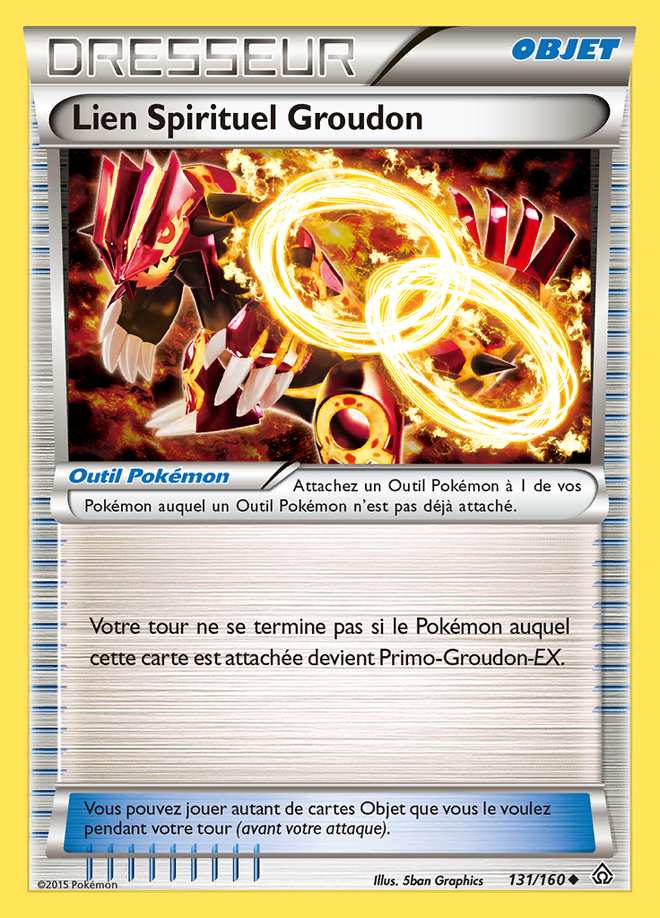 Lien Spirituel Groudon 131/160 — Primo-Choc