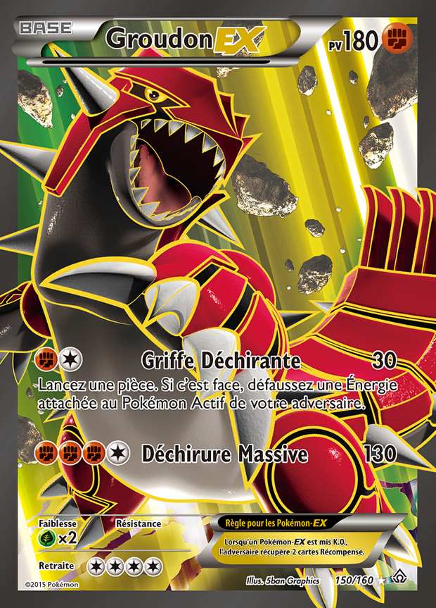 Groudon-EX 150/160 — Primo-Choc