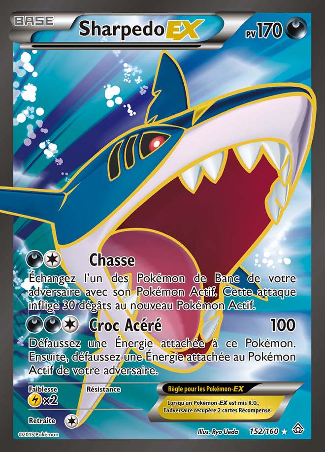 Sharpedo-EX 152/160 — Primo-Choc