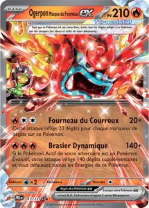 Ogerpon Masque du Fourneau-ex 017/131 — Évolutions Prismatiques