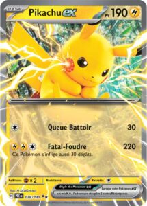 Pikachu-ex 028/131 — Évolutions Prismatiques