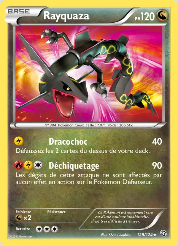 Rayquaza — 128/124 — Dragons Exaltés · FR