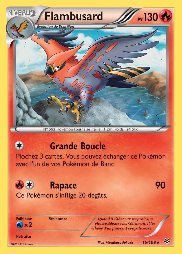Flambusard 015/108 — Ciel Rugissant