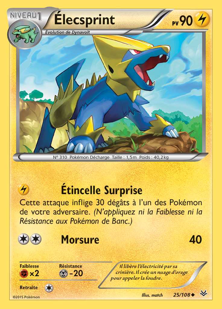 Élecsprint 025/108 — Ciel Rugissant