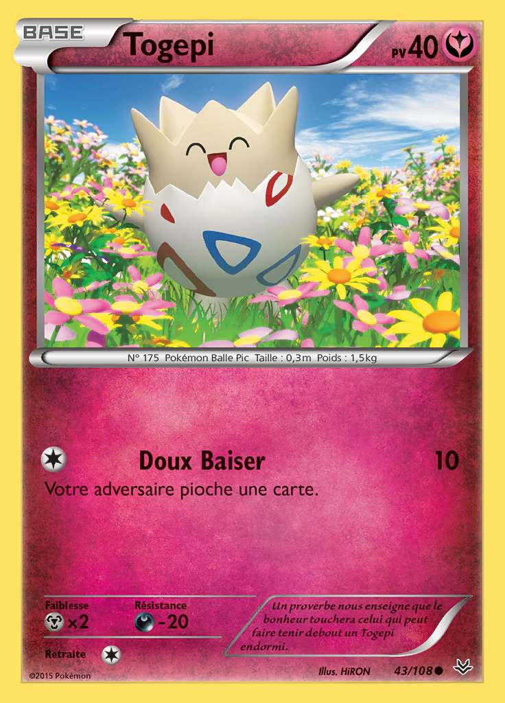 Togepi 043/108 — Ciel Rugissant