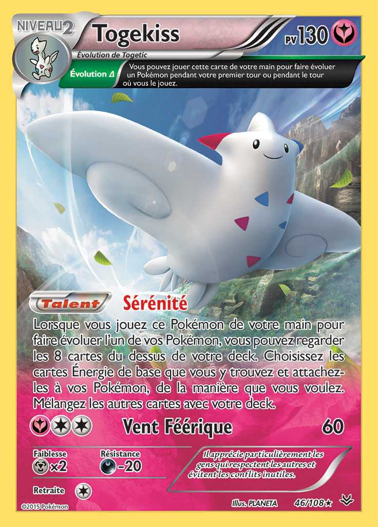 Togekiss 046/108 — Ciel Rugissant