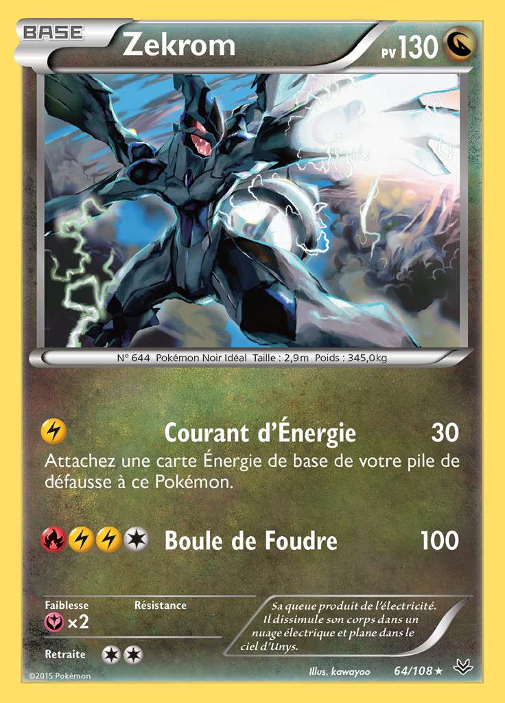 Zekrom 064/108 — Ciel Rugissant