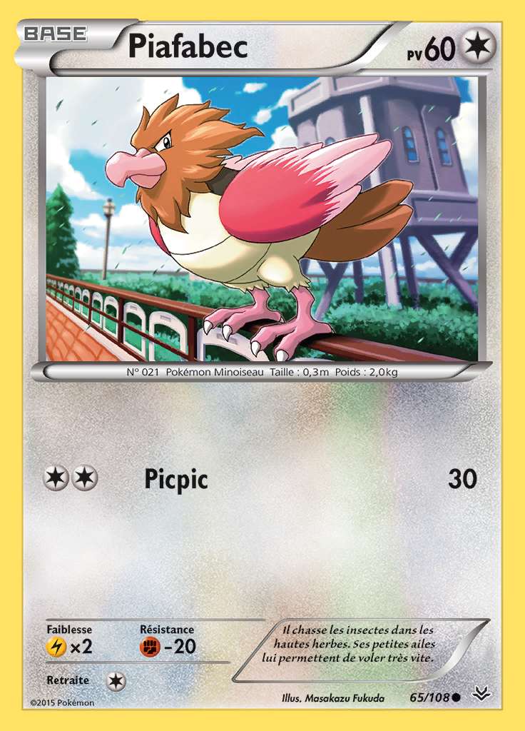 Piafabec 065/108 — Ciel Rugissant