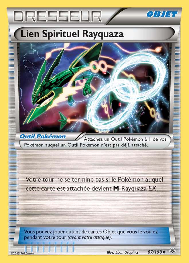 Lien Spirituel Rayquaza — 87/108 — Ciel Rugissant · FR