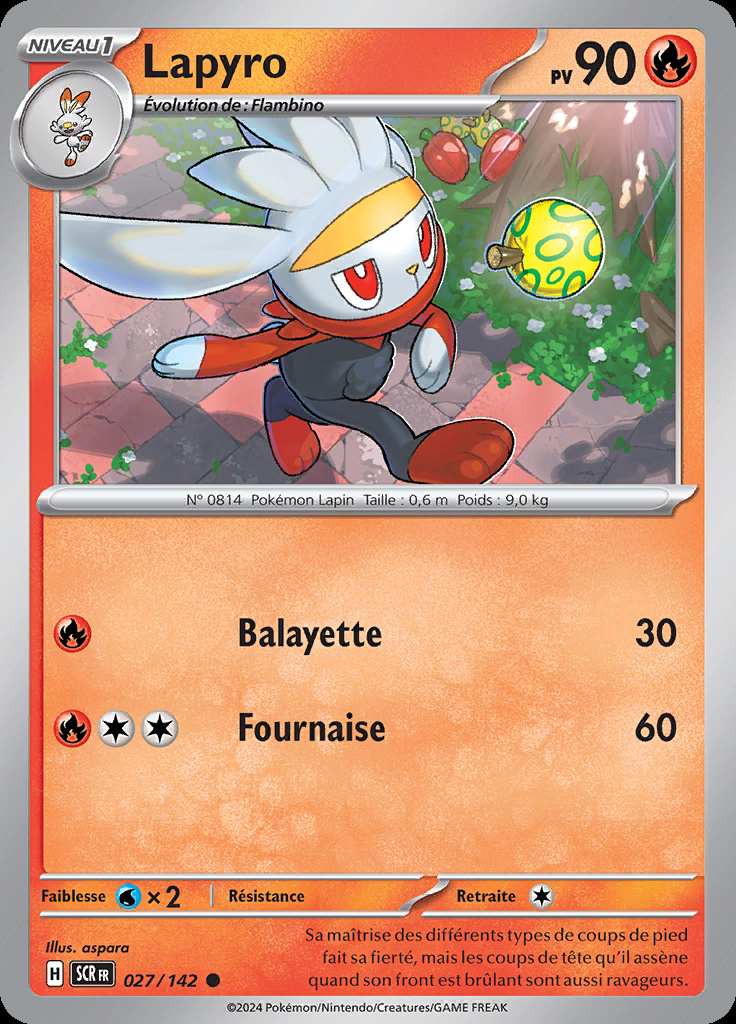 Lapyro 027/142 — Couronne Stellaire