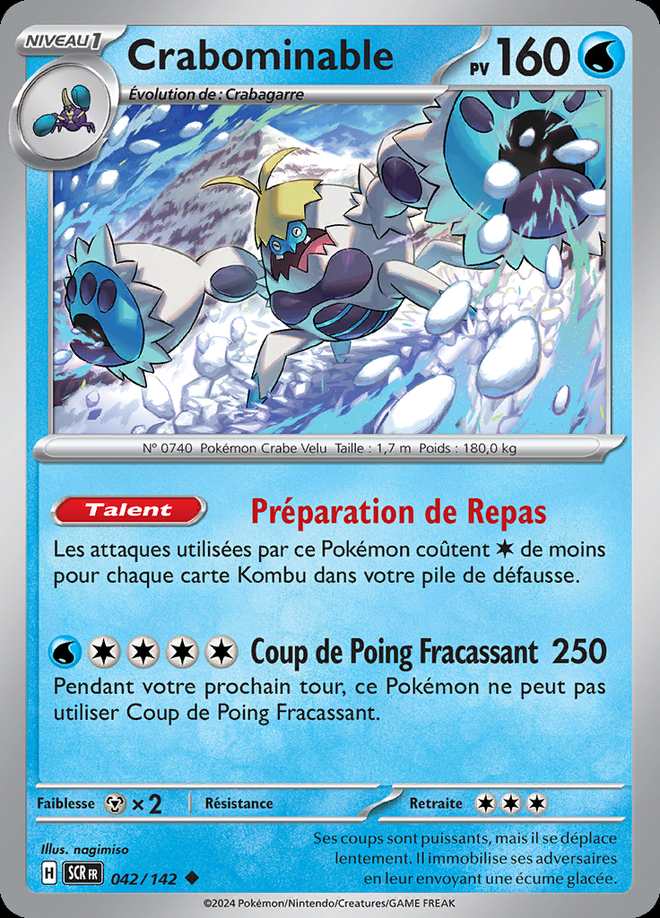 Crabominable 042/142 — Couronne Stellaire