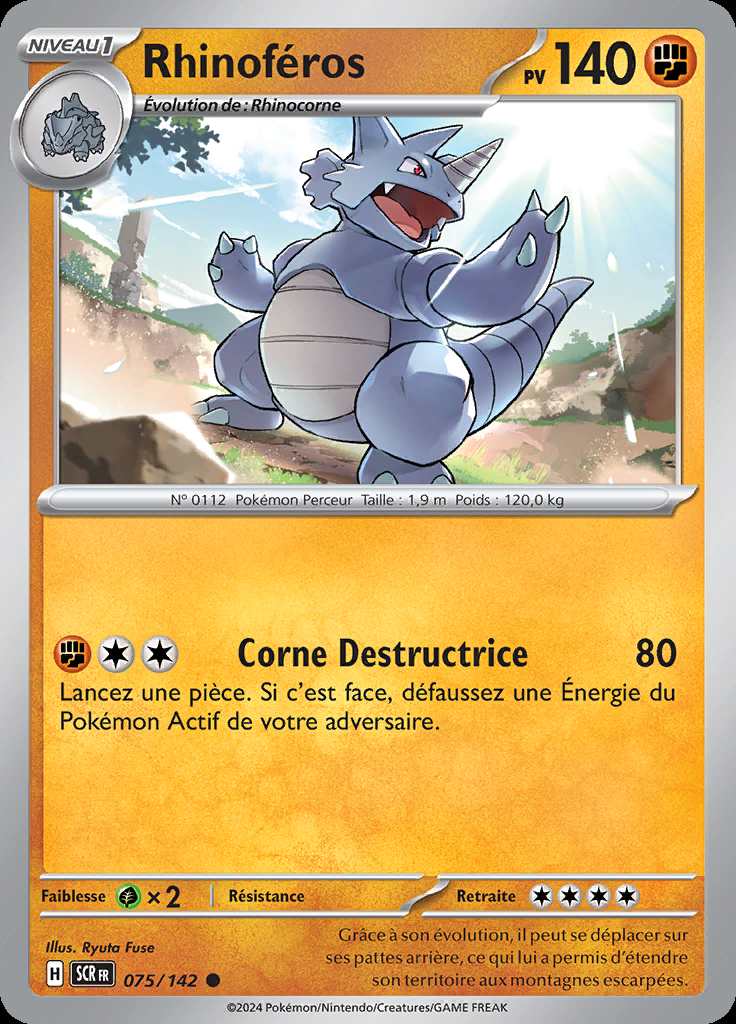 Rhinoféros 075/142 — Couronne Stellaire