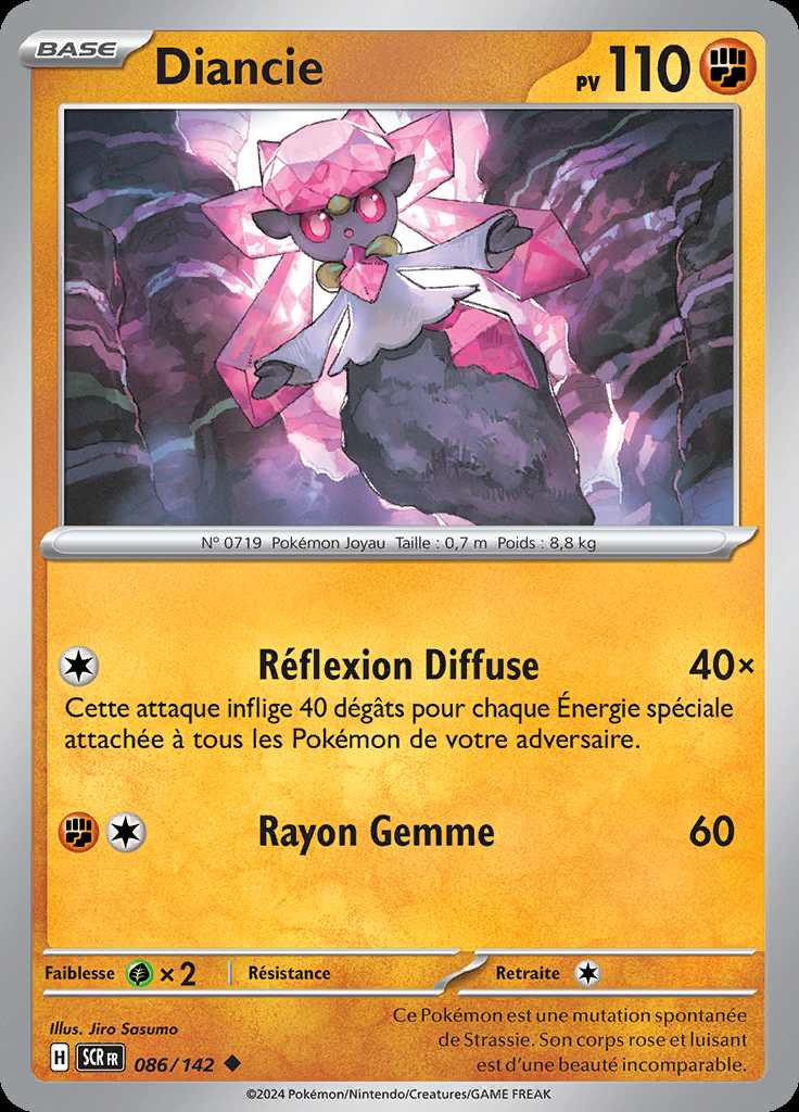 Diancie 086/142 — Couronne Stellaire