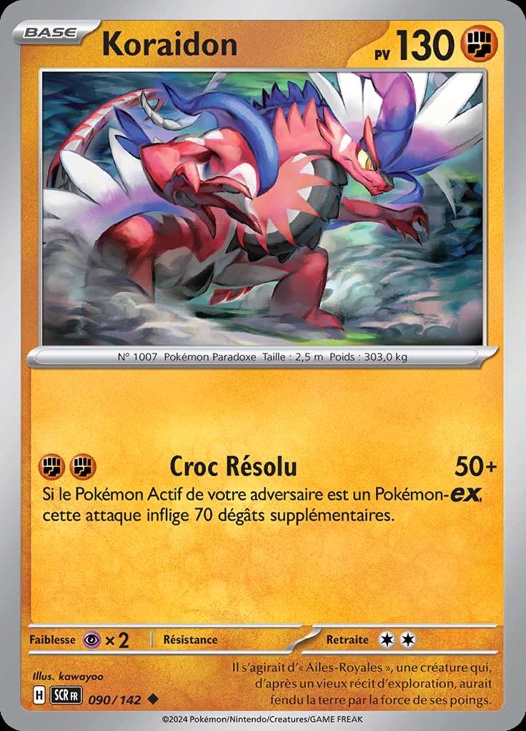Koraidon 090/142 — Couronne Stellaire
