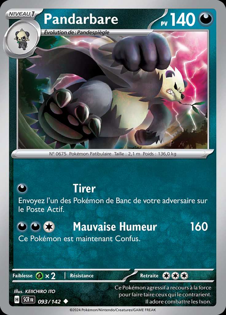 Pandarbare 093/142 — Couronne Stellaire