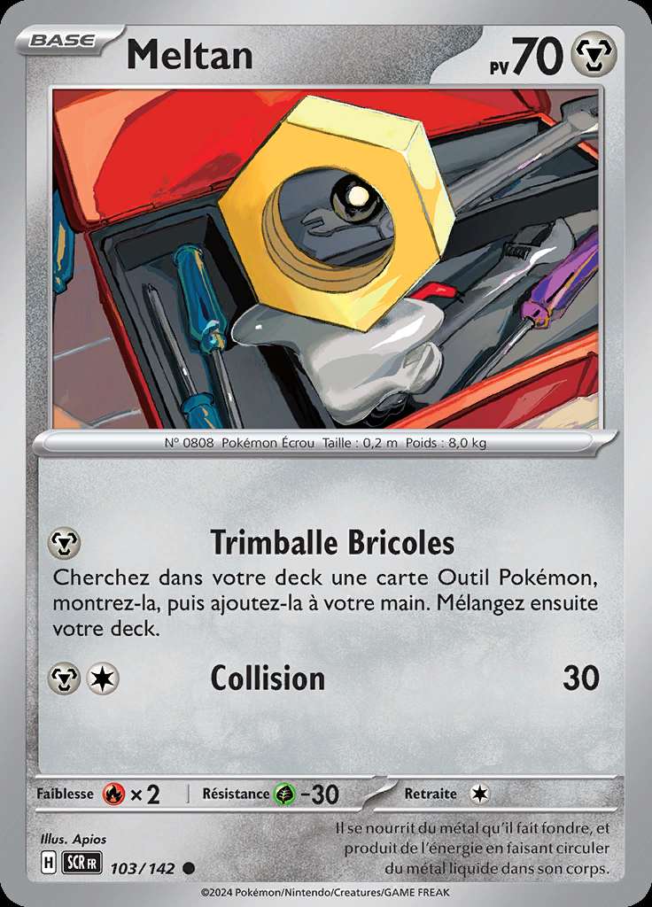 Meltan 103/142 — Couronne Stellaire