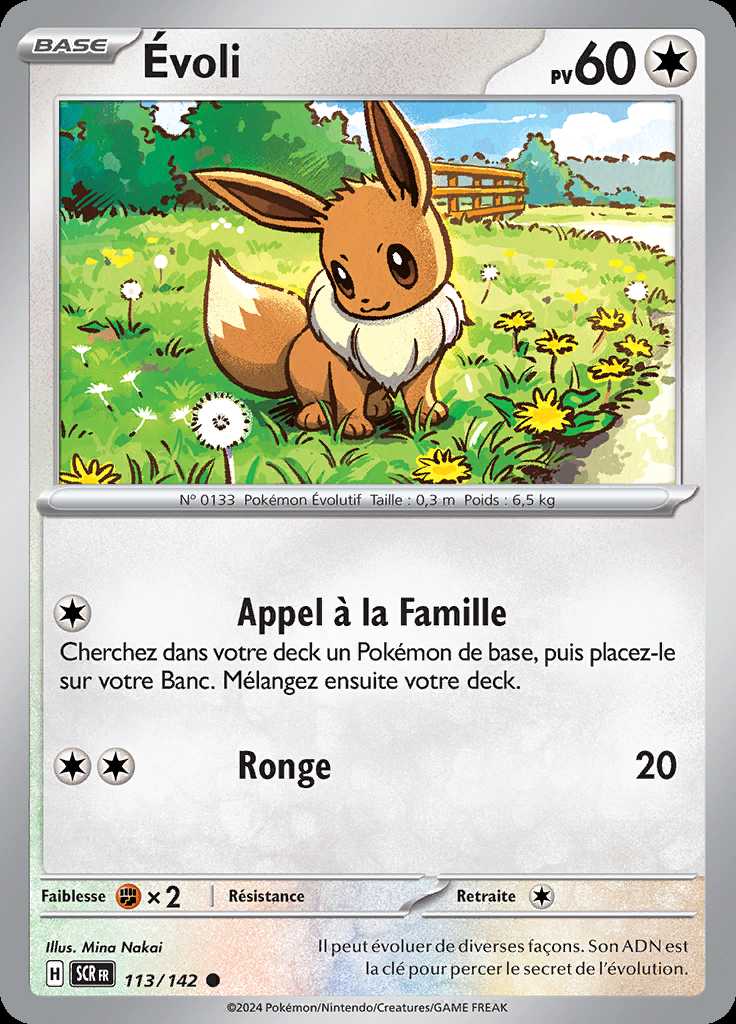 Évoli 113/142 — Couronne Stellaire