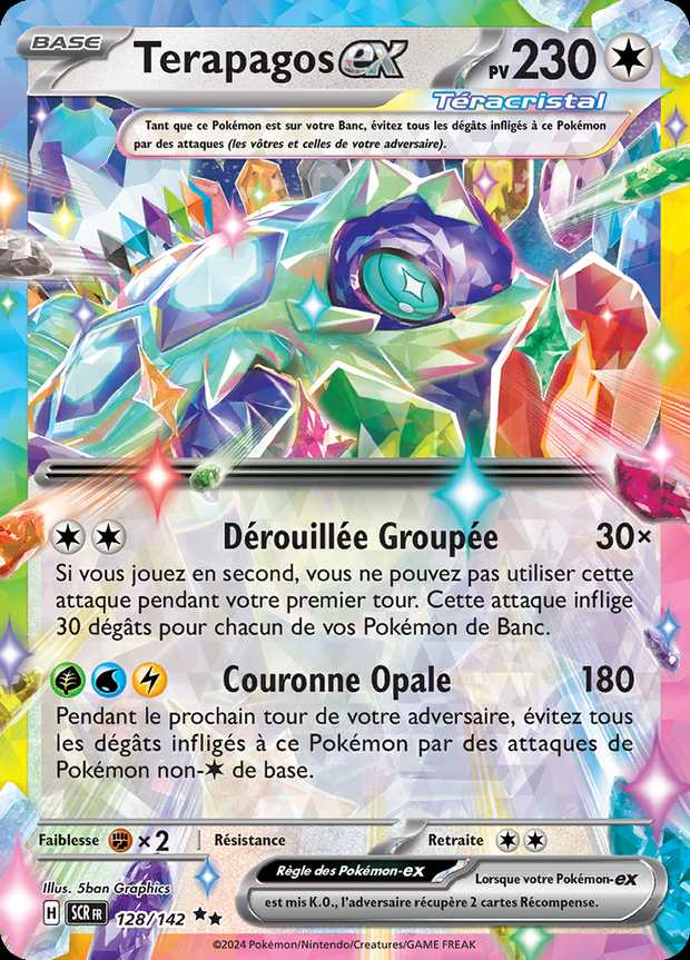 Terapagos-ex 128/142 — Couronne Stellaire