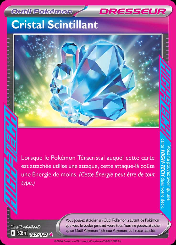Cristal Scintillant 142/142 — Couronne Stellaire