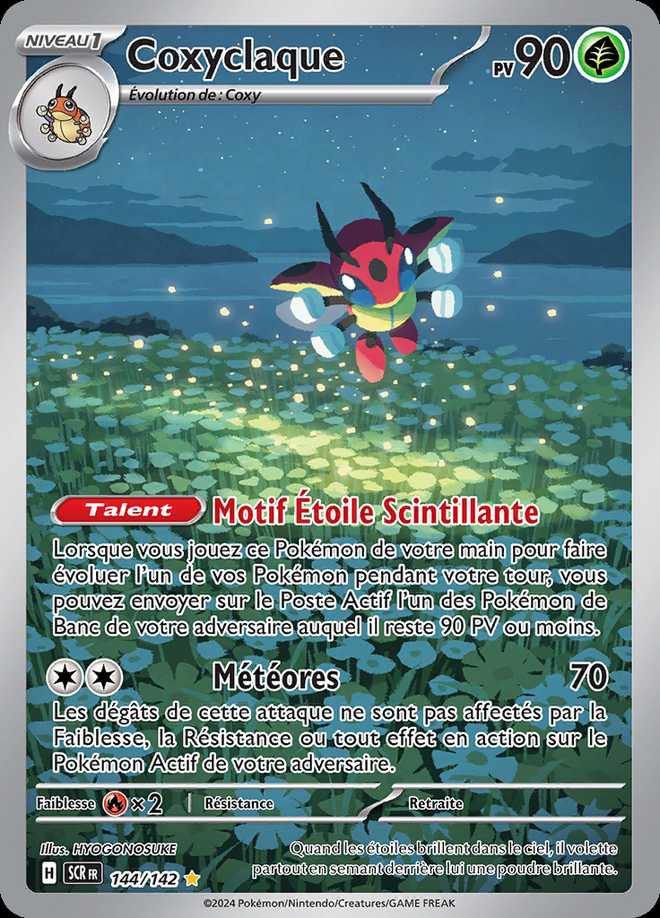 Coxyclaque 144/142 — Couronne Stellaire