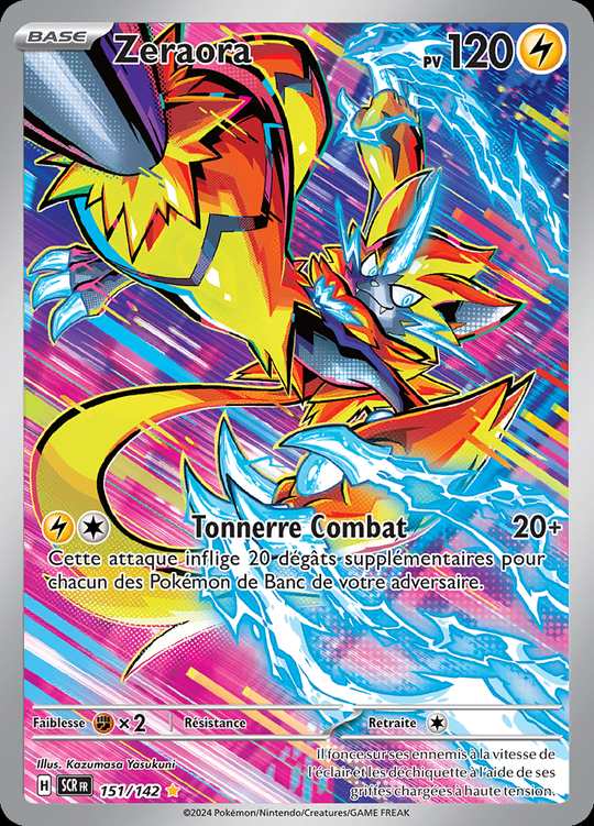 Zeraora 151/142 — Couronne Stellaire