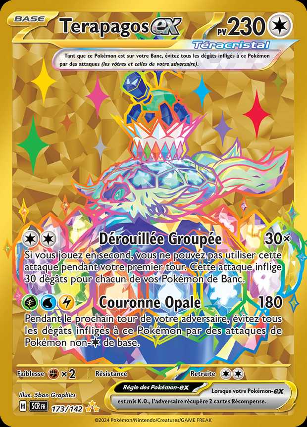 Terapagos-ex 173/142 — Couronne Stellaire