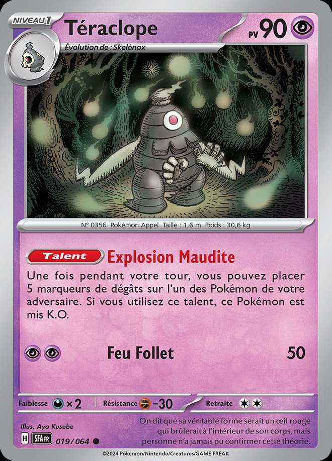 Téraclope 019/064 — Fable Nébuleuse