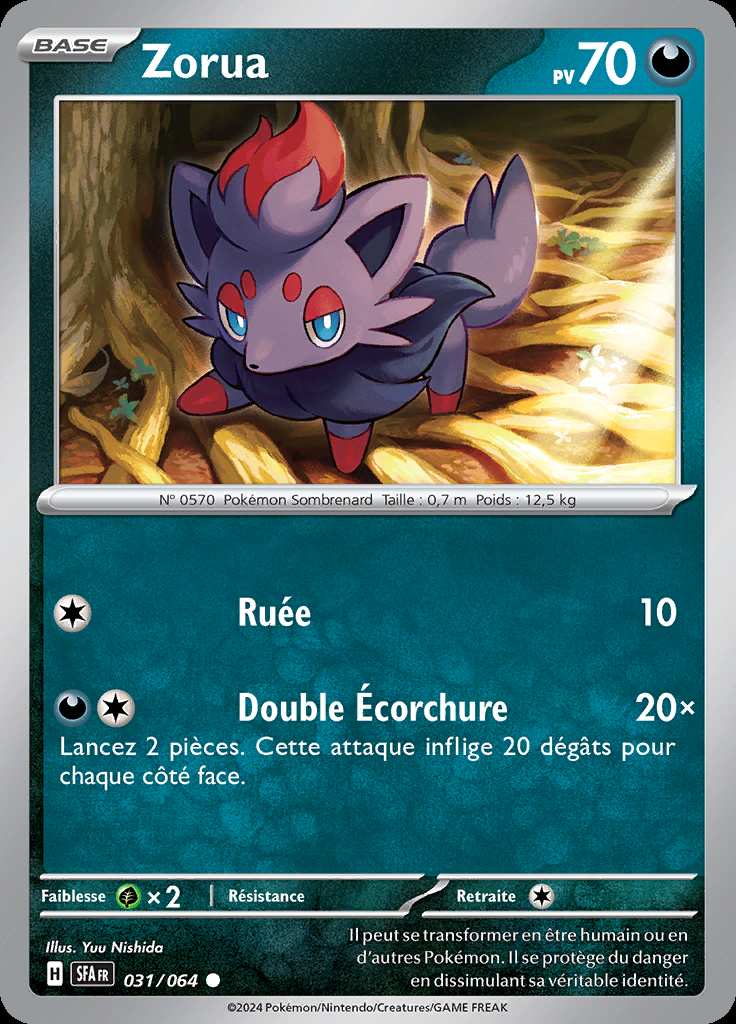 Zorua 031/064 — Fable Nébuleuse