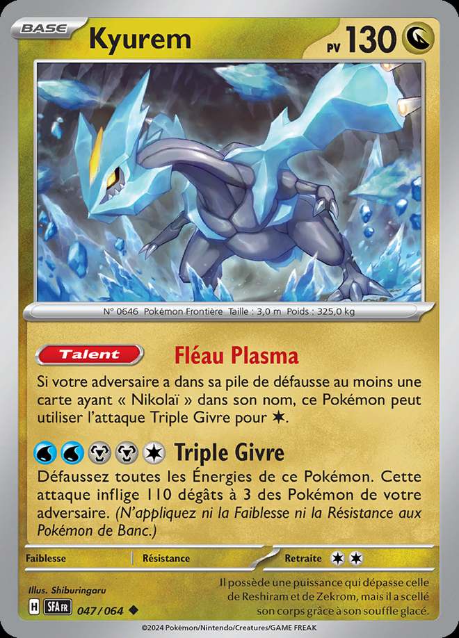 Kyurem 047/064 — Fable Nébuleuse