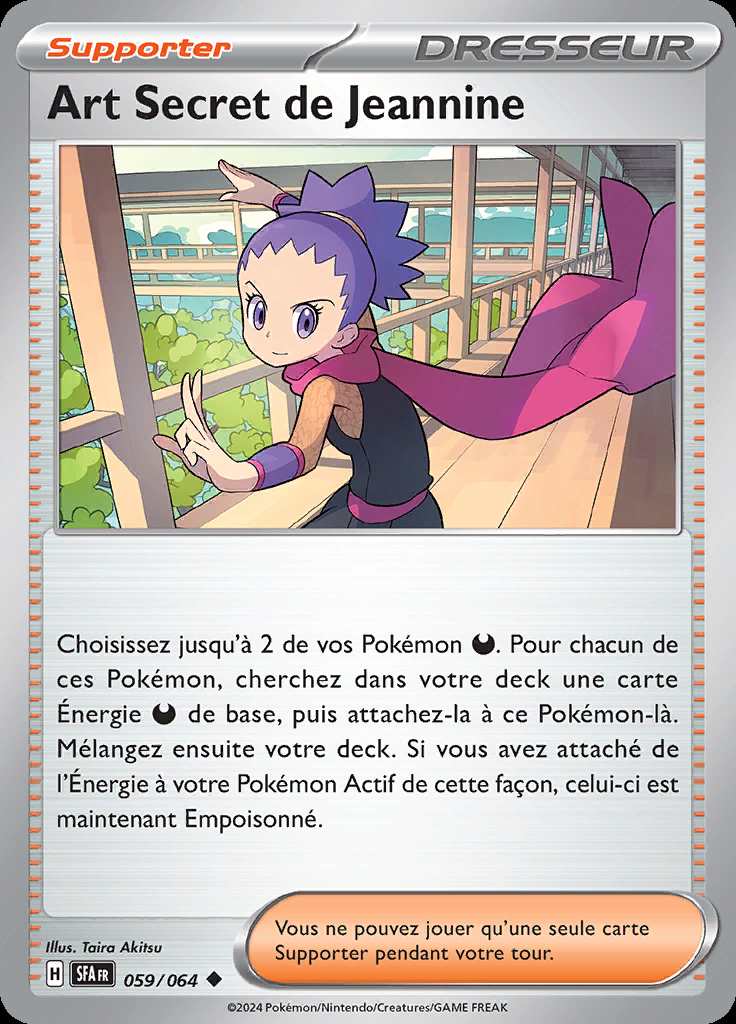 Art Secret de Jeannine 059/064 — Fable Nébuleuse