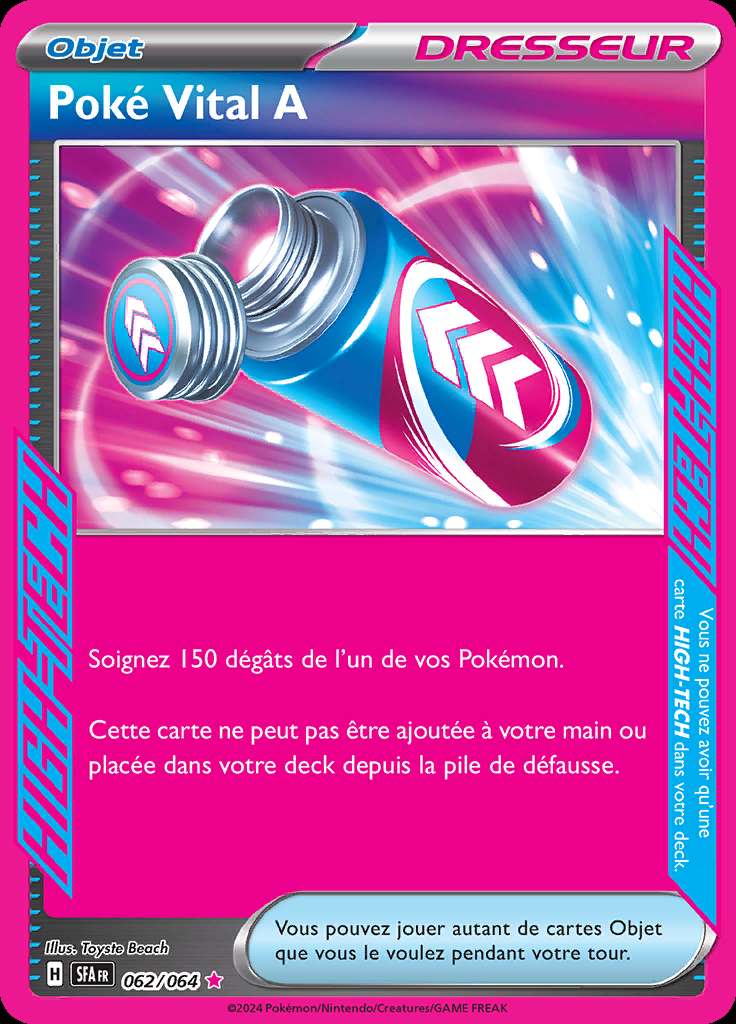 Poké Vital A 062/064 — Fable Nébuleuse