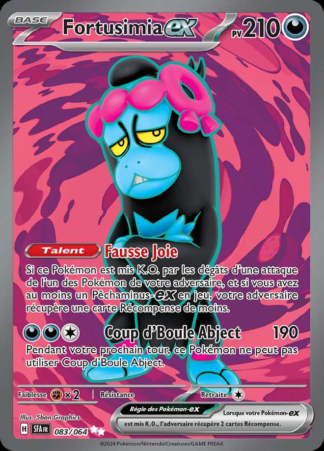 Fortusimia-ex 083/064 — Fable Nébuleuse