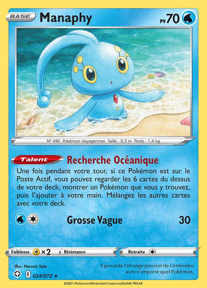 Manaphy 024/072 — Destinées Radieuses